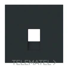 NIESSEN - TAPA TOMA DE TELÉFONO / INFORMÁTICA VEGA NEGRO MATE
