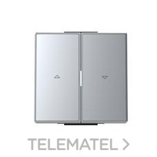 NIESSEN - TECLA INTERRUPTOR PERSIANAS SKY PLATA
