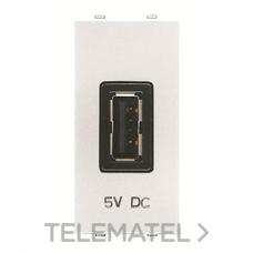 NIESSEN - TOMA CARGADOR USB 1m 750mA/5V ZENIT BLANCO