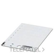 PHOENIX CONTACT - ROTULO PLASTICO US-EMLP 60x30 BL.x4 - Imagen 2