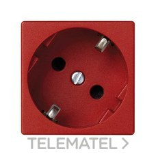 SIMON - SCHUKO INDIVIDUAL 45x45mm ROJO