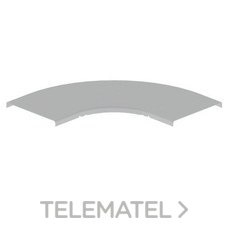 UNEX - TAPA CURV.PLN.90o 200 U23X GR.RAL7035